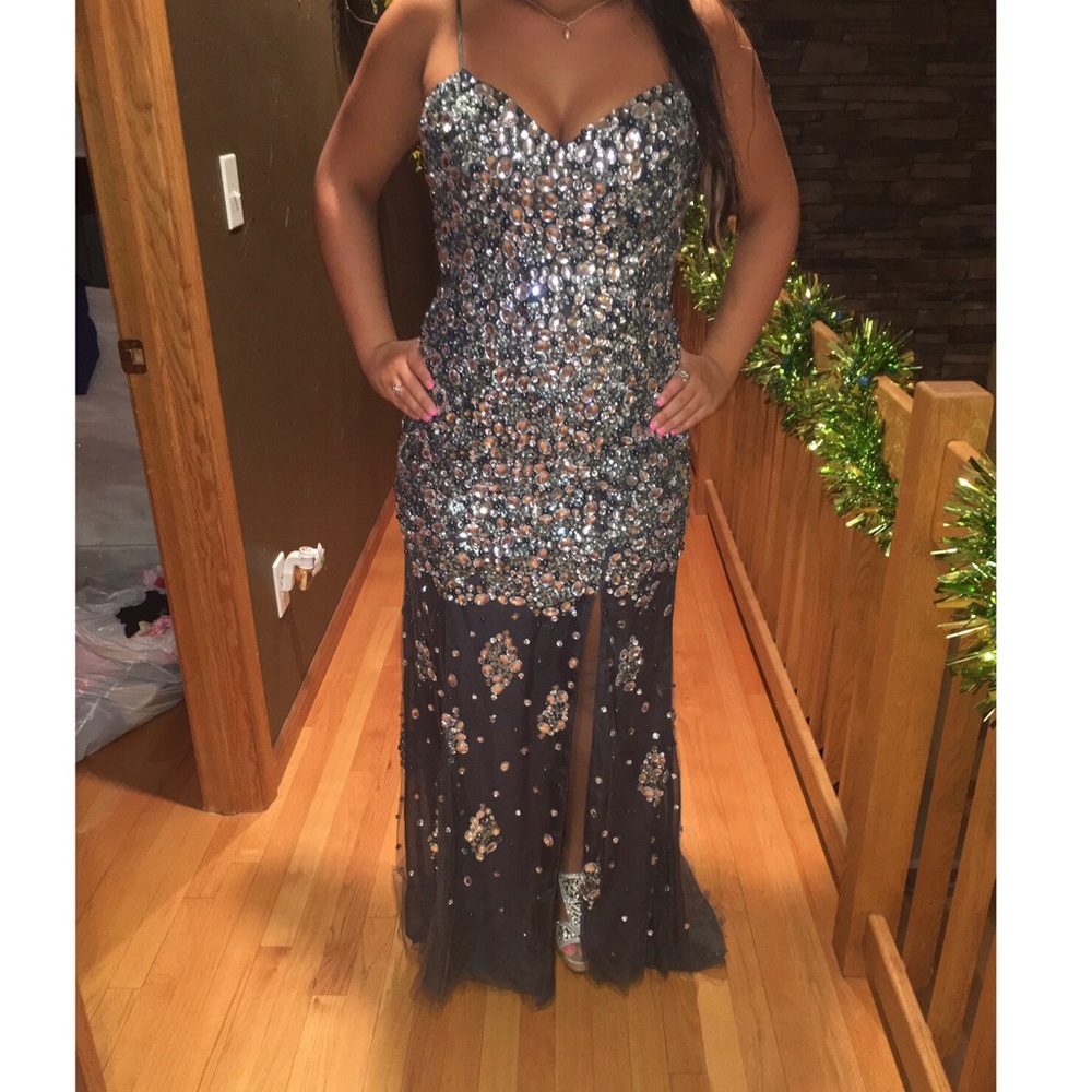 Jovani Embellished Prom Dress